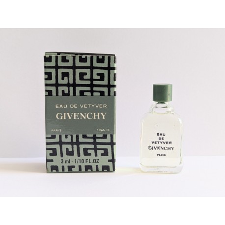 Miniature de parfum Eau de Vetyver de Givenchy